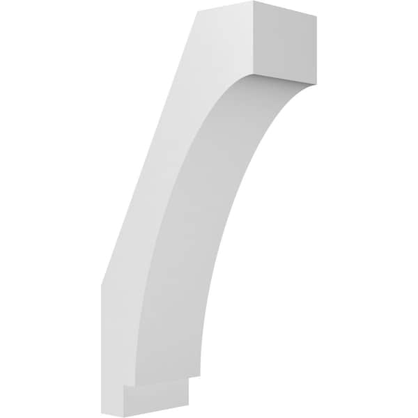 Ekena Millwork 4-in. W x 8-in. D x 16-in. H Imperial Architectural Grade PVC Knee Brace BRCP04X08X16IMP - main